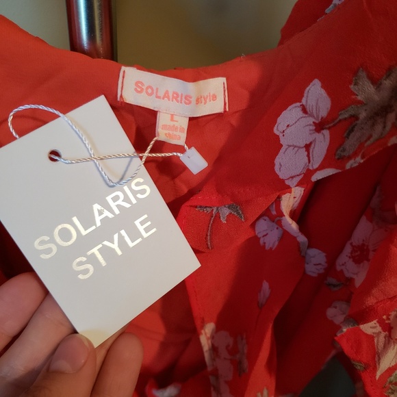 Floral Wrap Dress - Picture 3 of 3